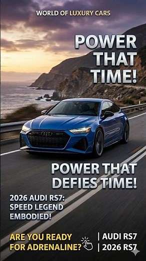 New 2026 Audi RS7 - Supercar Killer Full Review! 🔥