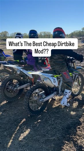 Full Throttle Edits on Instagram: "What’s The Best Cheap Dirtbike Mod??"