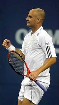Andre Agassi earns his 870th & final career singles victory | August 31, 2006 | US Open