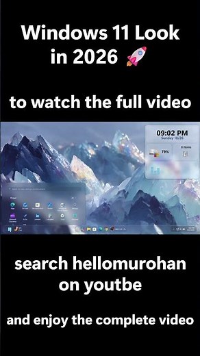 Upgrade your Windows 11 look in 2026 🚀 | ®™ |