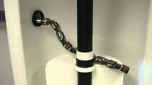 Watch a snake robot worm its way through an obstacle