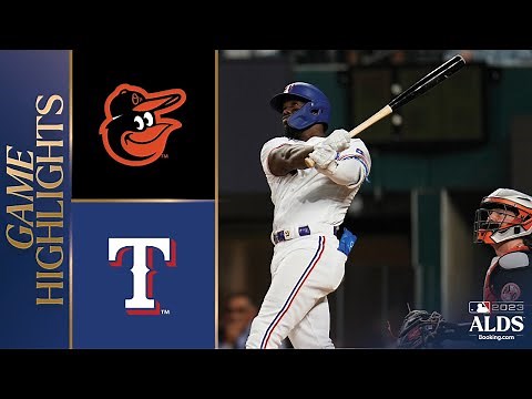 Orioles vs. Rangers Game 3 Highlights (10/10/23) | MLB Highlights