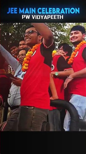 JEE MAIN CELEBRATION PW VIDYAPITH #pw #physicswallah #dailymotivation #trendingreels #ytshorts