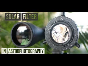 Solar filter in Astrophotography | Setup & uses | Celestron Binocular | Spotting scope | DSLR Camera