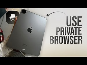 How to Use Private Browser on iPad (tutorial)