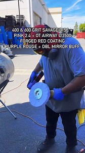 #metalpolish #metalpolishing #detailinglife #truckinglife #bigrig how do you polish aluminum to mirror finish. Final step in the testing phase of our new experimental cut and color metal polishing compound, code named pink 2.4. We took this crusty aluminum fuel tank and sanded it with 400 and 600 grit savage ceramic sanding discs to remove tarnish and environmental buildup. The cut of stage involved the new pink bar with our orange mil treated airway buff at 3500 RPM. We then quoted the cut buff