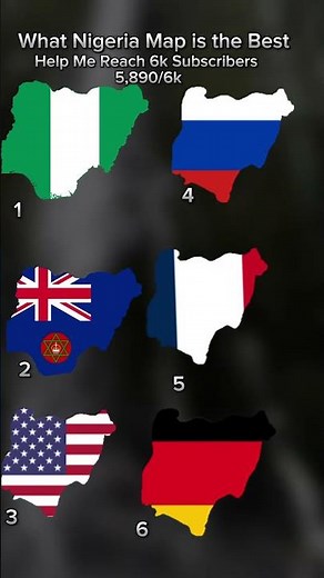 What Nigeria Map is the Best #geography #africa #map #mapping #mapper #history