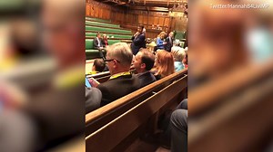 SNP and Welsh MPs sing inside Commons after prorogation