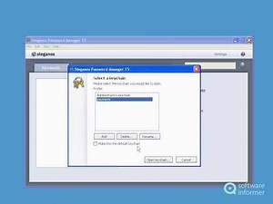 A quick look at Steganos Password Manager