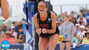 USC vs. TCU: 2023 NCAA beach volleyball semifinal highlights