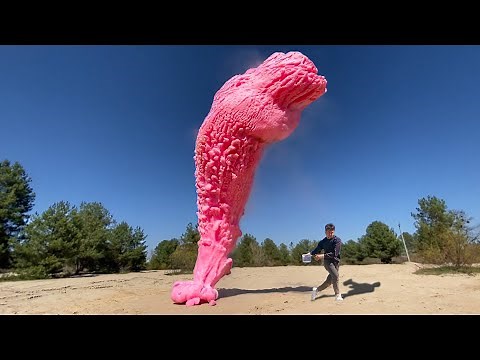 EXPERIMENT : Giant Rose Worm From Toothpaste From Coca-cola ,Sprite ,Fanta , Mirinda and MENTOS