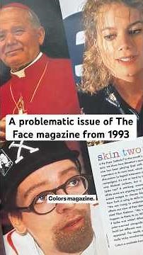 THIS PROBLEMATIC ISSUE OF THE FACE #fashion #magazine