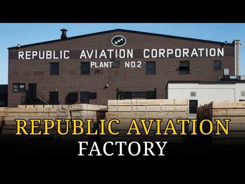 Inside the Republic Aviation Factory: From WWII Powerhouse to Forgotten Ruins