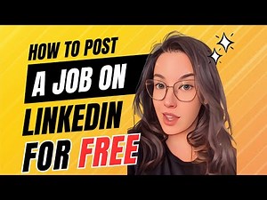 How to post a job on LinkedIn FOR FREE