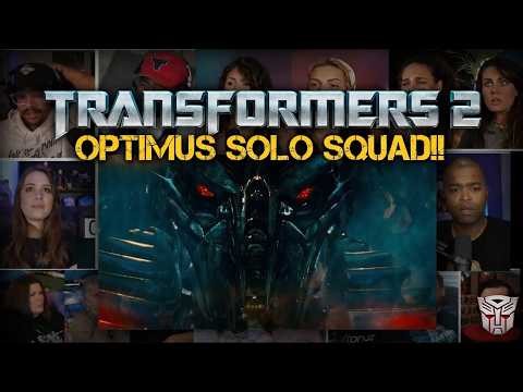 Forest Battle Scene | Transformers Revenge of the Fallen Reaction Mashup
