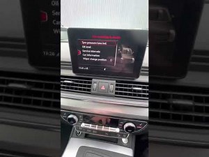 How to reset the Audi Q5 service light