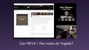❓ Can Revv Amplification / Two notes Audio Engineering do Yngwie ❓ Which of these do you think is Official Yngwie Malmsteen and which is Jason Sadites? Put your guess in the thread and watch his full video to find out if you are right!! Awesome direct out from the REVV Generator MK III, via the Torpedo, with the Friedman 412 G12 DynIR! 👉 Check out the full video here - https://loom.ly/25kKcS4 👈 | Two notes Audio Engineering