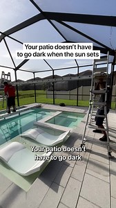 Tampa Bay! Can’t enjoy your lanai & pool cage once the sun goes down? You’re not alone — most enclosures go completely dark at night. With Nebula Lights, you can turn your lanai & pool cage into a stunning nighttime oasis — no more dark, dull evenings on the patio. ✅ No more temporary lights or messy DIY setups ✅ Professionally installed to blend seamlessly into your screen enclosure ✅ App-controlled, color-changing LEDs for every mood or holiday ✅ Feel like you're swimming under the stars — eve