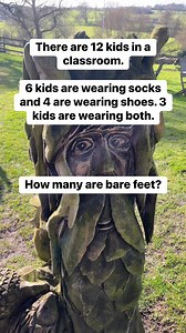 130K views · 55 reactions | #brainteaser #riddle #shoes #socks #classroom #family #fun #viral | Rob And Elizabeth | Facebook
