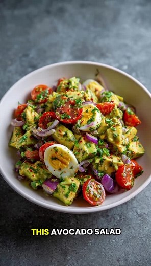 5-Minute Anti-Inflammatory Avocado & Egg Salad Recipe