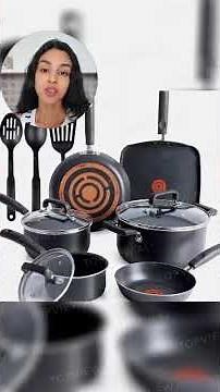 T-fal Signature Nonstick Cookware Set 12 Piece | $109.99 | Amazon
