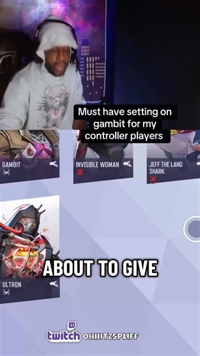 Spliffy on Instagram: "Spent the last few hours learning gambit and went through his settings this is a must"