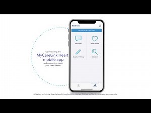 Getting started with the MyCareLink Heart™ mobile app