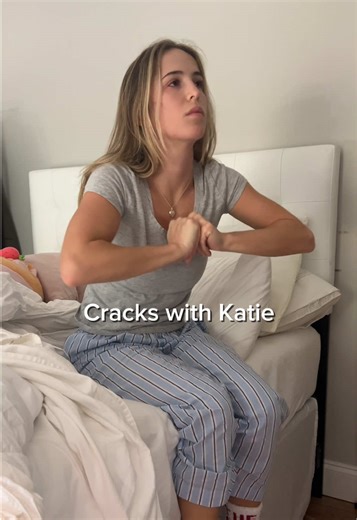 crack open the day! #crackswithkatie #asmrcontent | asmr