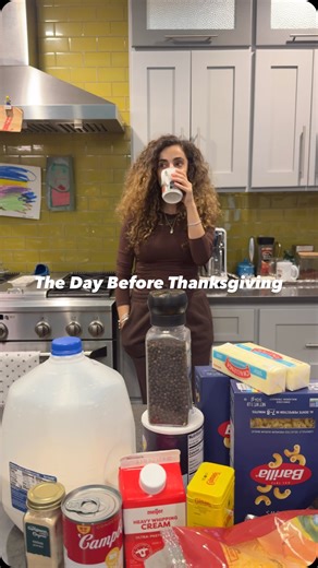 Sarab | Sara-B on Instagram‎: "Alert 🚨 this is not aesthetically pleasing. I’m not a chef, this is my real messy kitchen while I’m cooking 😅 I’ll finish the sweet potato casserole, make the cranberry sauce, roast the beets (and probably prep a thing or two more)… and I’ll share the recipes in stories! May you always be grateful to have a good people around 🙏🏻 تحضيرات عيد الشكر بامريكا. اسا رح احضر شغلتين منشان بكرا ما كون رح روح فيها. عندي عيلتي ❤️🙏🏻 #thanksgiving #thankful #food #familyti