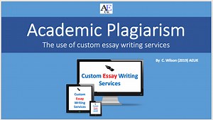 Academic Plagiarism: contract cheating