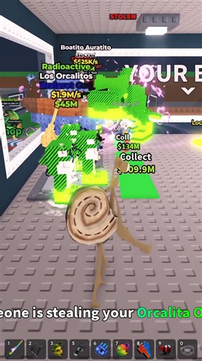 Stealing BrainRots Is Broken In Roblox #roblox #stealabrainrot #shorts