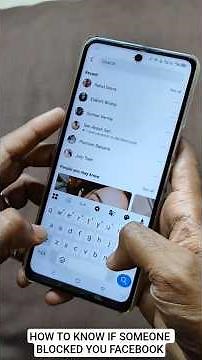 HOW TO KNOW IF SOMEONE BLOCKED YOU FACEBOOK