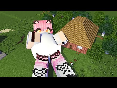 Giant Girl Vore Shipper Challenge - Minecraft Animation