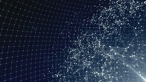 Scrambled dots and lines within a sphere of dots - Free Stock Video