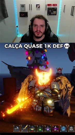 Como Fazer Calça com 1K de Defesa no The Forge