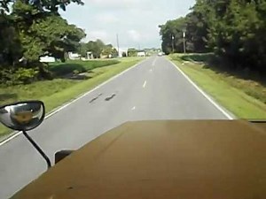 Driving the 94 B700 Ford School Bus