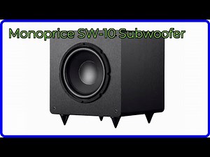 REVIEW (2026): Monoprice SW-10 Subwoofer. ESSENTIAL details.