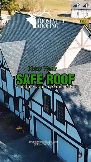 Start 2026 with a strong roof over your head! 🏠💪 𝗥𝗼𝗼𝘀𝗲𝘃𝗲𝗹𝘁 𝗥𝗼𝗼𝗳𝗶𝗻𝗴 𝗟𝗟𝗖, the best roofing company in South Hill, Lakewood, Puyallup, Graham, and Spanaway, Washington, specializes in asphalt roofing. From roof replacement and installation to repairs and gutter cleaning, we keep your home safe and protected all year long. 📲 Schedule your free inspection and start the year worry-free! 📞 Call: (253) 318-3543 🖥️ Visit: https://rooseveltroofingllc.com/contact-us #RooseveltRoofin