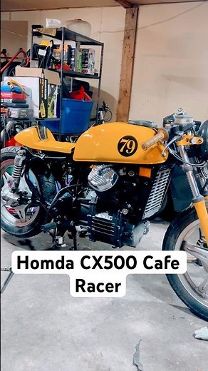 Cx500 cafe racer build #hondausa #caferacer #motorcycles #caferacerstyle #bikelife #motovlog #biker