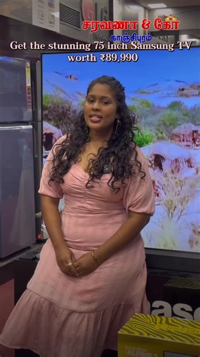 Sujiiii on Instagram: "Big offers, bigger smiles😉 Celebrate Diwali with exclusive deals only at Saravana & Co❤️ ✨ Pre-Diwali Offers are here! ✨ Get ready for the biggest savings this festive season only at Saravana & Co, Kanchipuram 🎉 📅 Offer Dates: Oct 10, 11 & 12 💥 Don’t miss these exclusive Pre-Diwali deals! 📺 32” Smart TV – ₹6,990 (Starting Price) 🎁 43” Smart TV – ₹19,990 + Free 32” Smart TV + Boat Mini Sound Bar 📺 55” 4K Google TV – ₹2