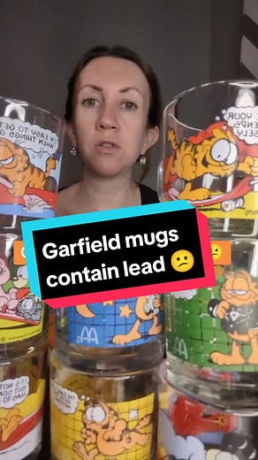 Vintage McDonald's Garfield mugs contain lead? 😕 With the new Garfield movie recently released, everyone's favorite lasagna-loving cat has been trending. With that, comes disturbing news that the much-loved vintage Garfield mugs from McDonald's contain lead. 😕 turn financial As a lifelong Garfield fan, I own a bunch of these vintage mugs and decided to test them for lead myself. Here are the results. #garfield #mcdonalds #garfieldandfriends #garfieldmovie #garfieldmug #psa #90skids #80sbaby #m