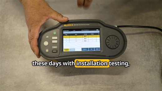 4.7K views · 58 reactions | ⚡ Installation testing made simple. With the Fluke 1670 Series, your test results appear exactly as they will on your final customer report — clean, clear, and ready to share. https://www.fluke.com/en/product/electrical-testing/installation-testers/fluke-1672-1673fc-1674fc?utm_campaign=Global&utm_medium=organic_social&utm_source=facebook | Fluke Corporation | Facebook
