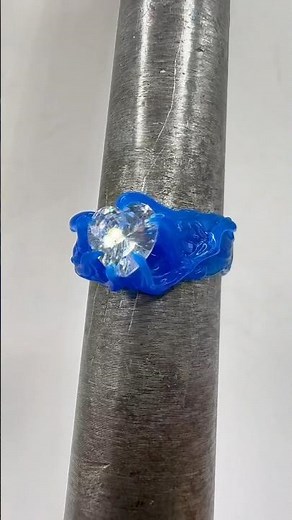 Creating a Ring Using The Lost Wax Technique #lostwax