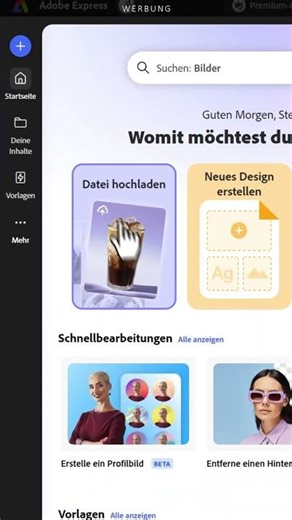 Alle Social Media Formate mit einem Klick erstellen, geht das? #adobeexpress #tutorial #shorts
