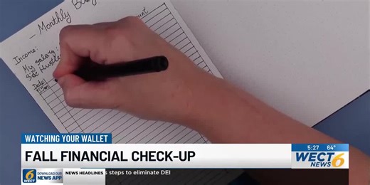 Watching Your Wallet: Fall financial check-up