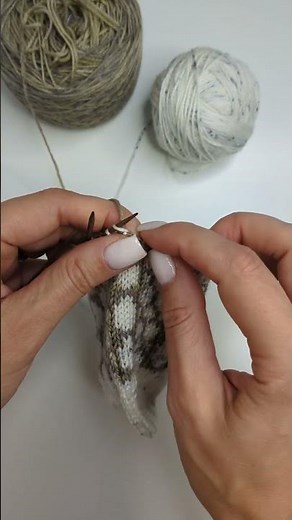 Come and have a nosey at my newest stranded sock knitting project