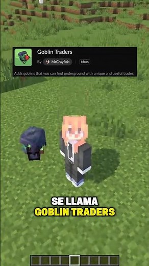 MINECRAFT deberia añadir esto YA! - Goblin Traders MOD REVIEW #minecraft #funnyeffect