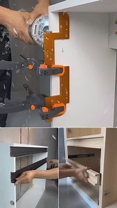 10K views · 7.6K reactions | Handle-Free Grooving Jig The Ultimate Woodworking Tool for Cabinets and Kitchens | Toolkitstore | Facebook