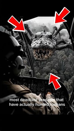 Top 4 Man-Eaters That Hunt Humans | Deadliest Animals on Earth👀👀👀#shorts