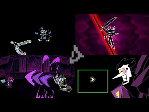 Deltarune All Shadow crystals (Secret bosses) Chapter 1-4